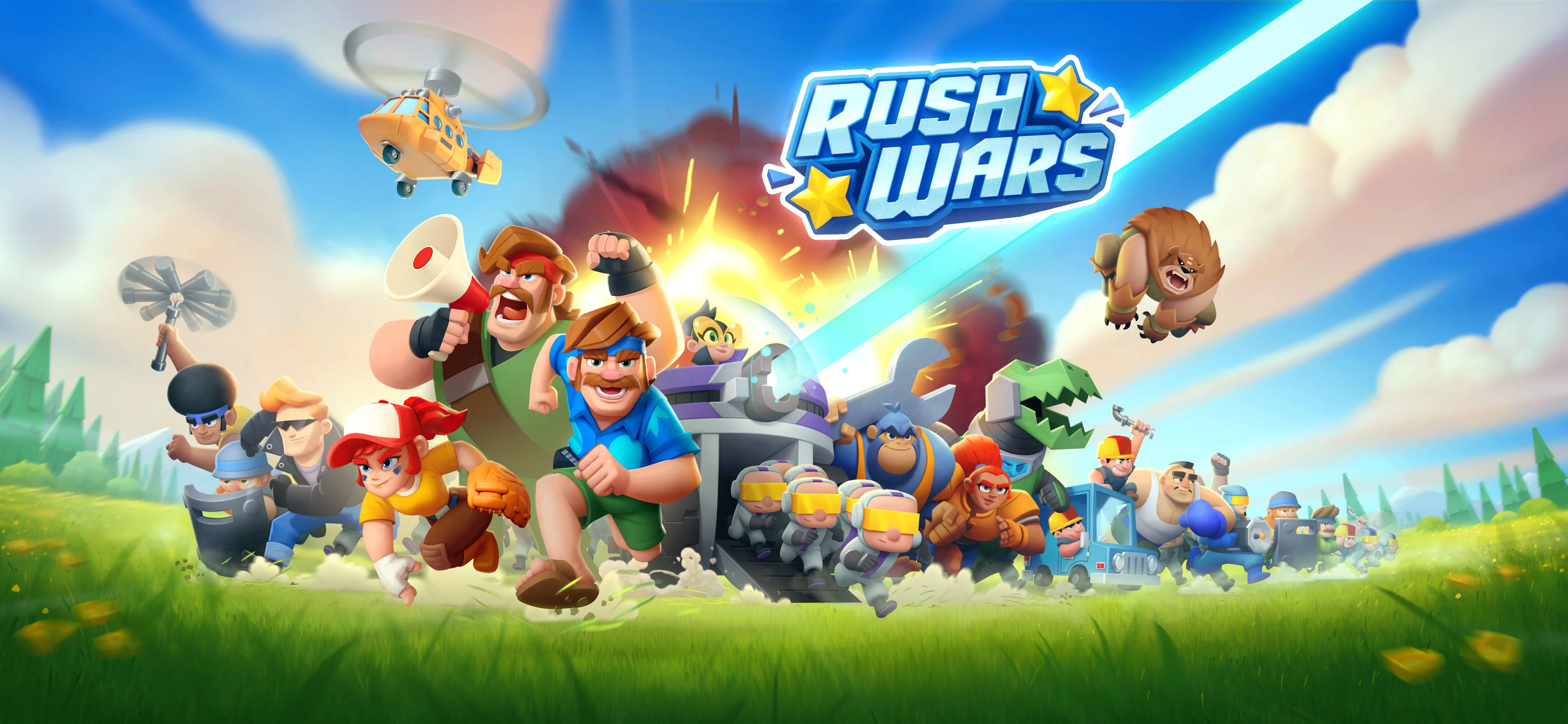 Welcome to Rush Wars! × Supercell